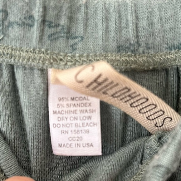 Childhoods Clothing Ribbed Shorts Maps on Oil Blue Size 4T - Picture 5 of 6